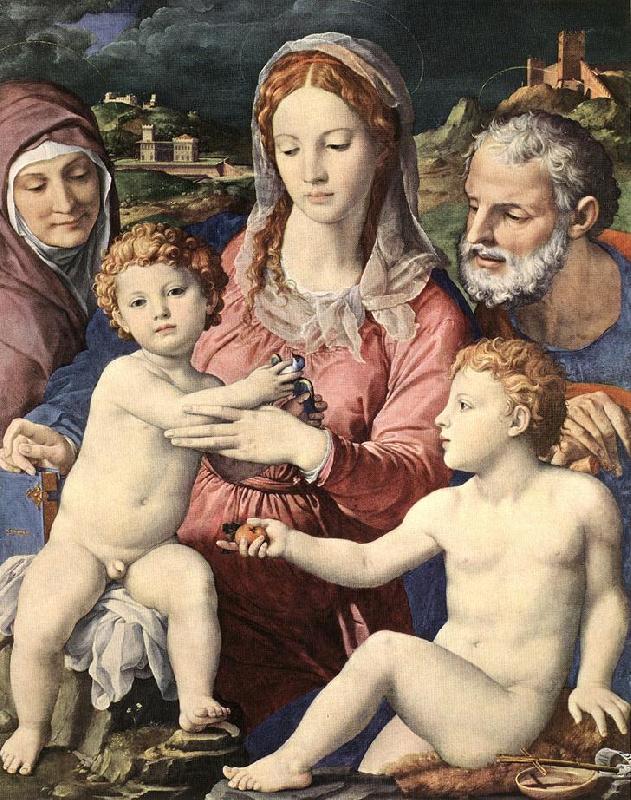 BRONZINO, Agnolo Holy Family fgfjj France oil painting art